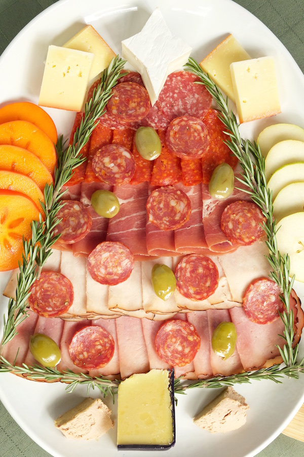 Christmas Tree Charcuterie Tray Recipe Cooking With Janica