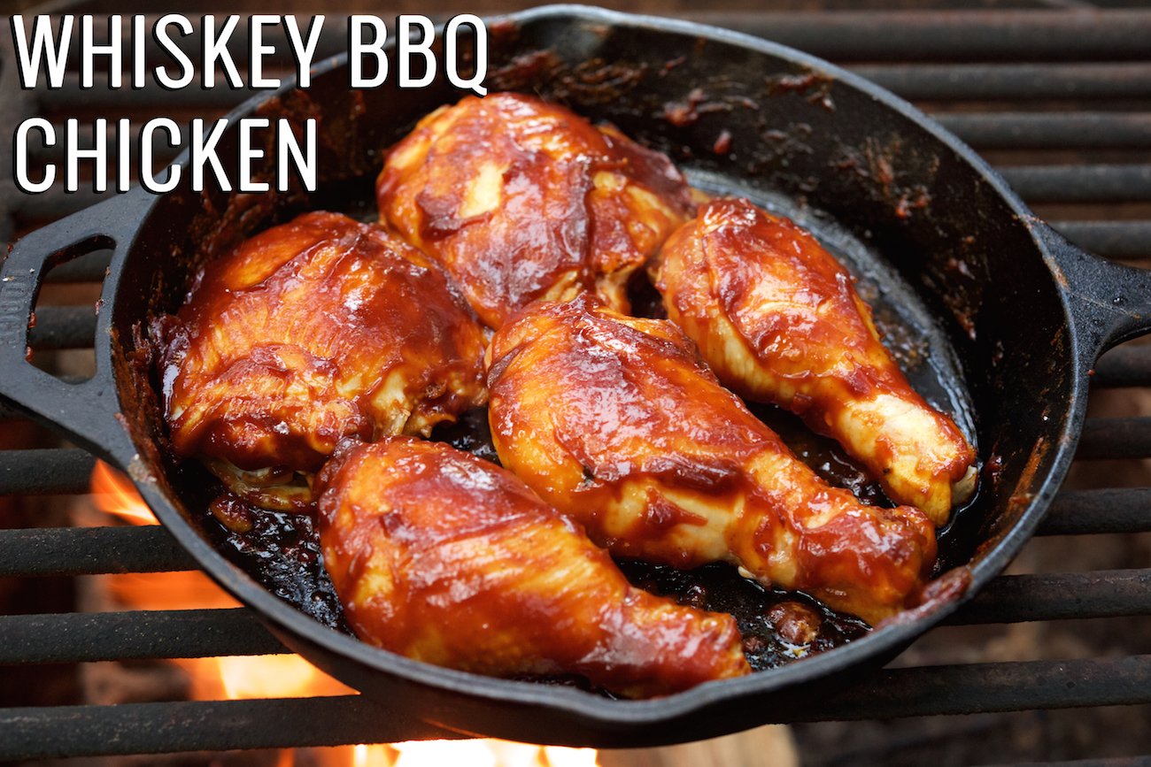 Campfire Whiskey BBQ Chicken