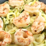 Healthy Shrimp Scampi Recipe with Zucchini Noodles