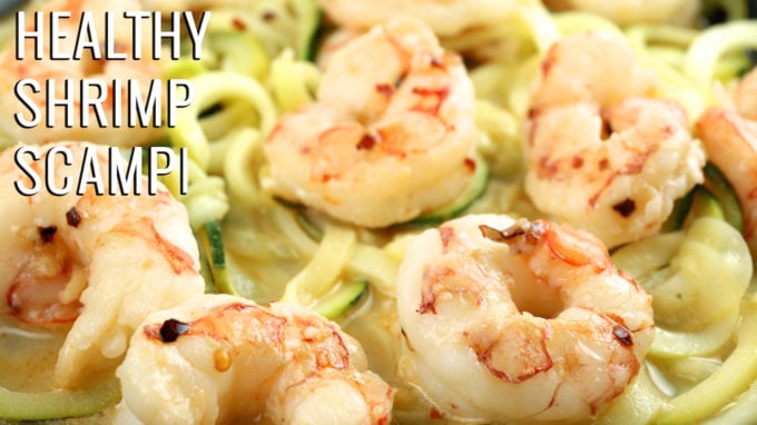 Healthy Shrimp Scampi with Zucchini Noodles Recipe | Recipes