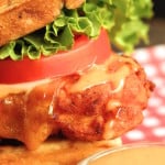 Buttermilk Fried Chicken & Waffle Sandwich Recipe