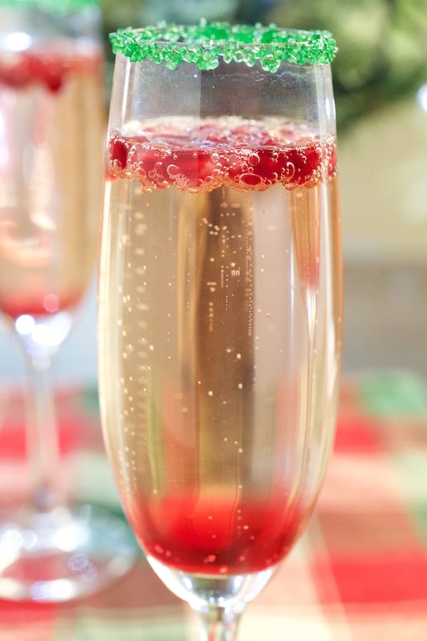 Reindeer Bubbles Cocktail Recipe