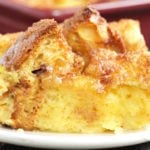 Eggnog French Toast Bake with Panettone and Brioche