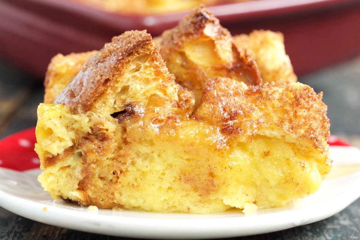 Panettone Eggnog French Toast Bake Recipe