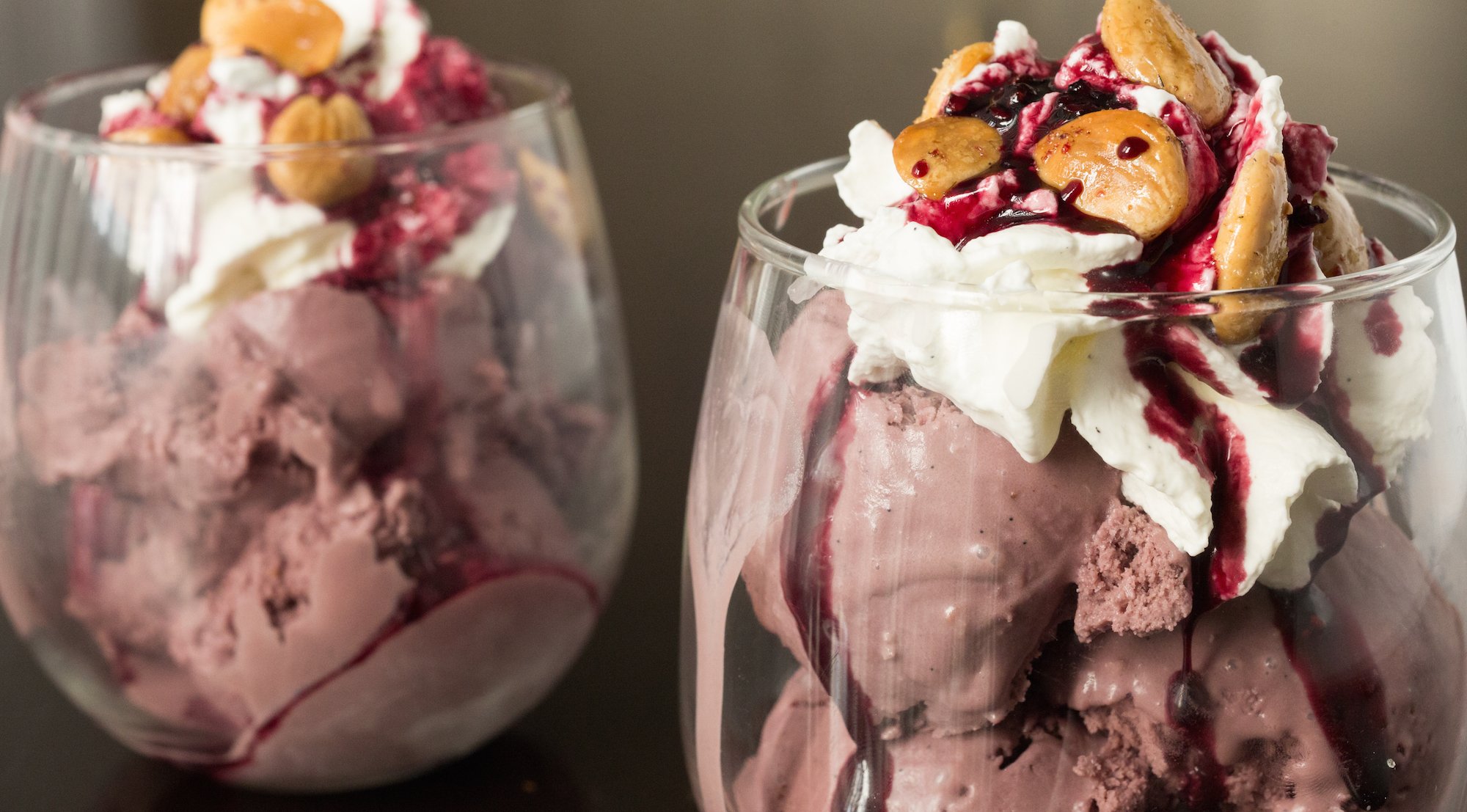 Red Wine Ice Cream Sundae Recipe