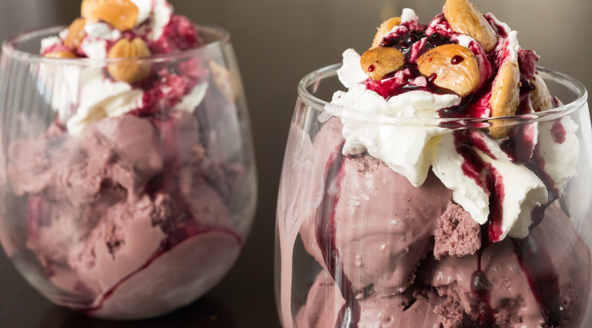 Red Wine Ice Cream Sundae Recipe  Wine Ice Cream Recipe