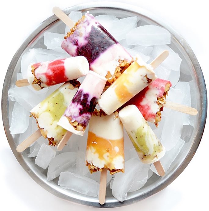 Fruity Yogurt Parfait Popsicles - Recipes To Survive A Heatwave