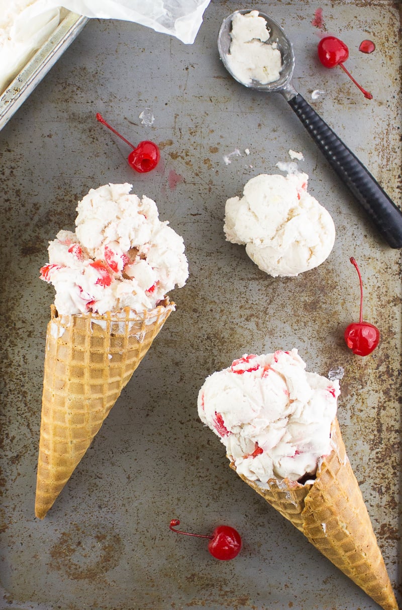 Pineapple Upside Down Cake Ice Cream - Recipes To Survive A Heatwave