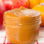 Make this delicious, seasonal Vanilla Bean Pumpkin Apple Butter recipe in your crock pot or slow cooker.