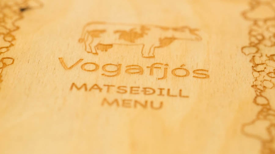 Cow Cafe Vogafjos Menu - Where To Eat Iceland
