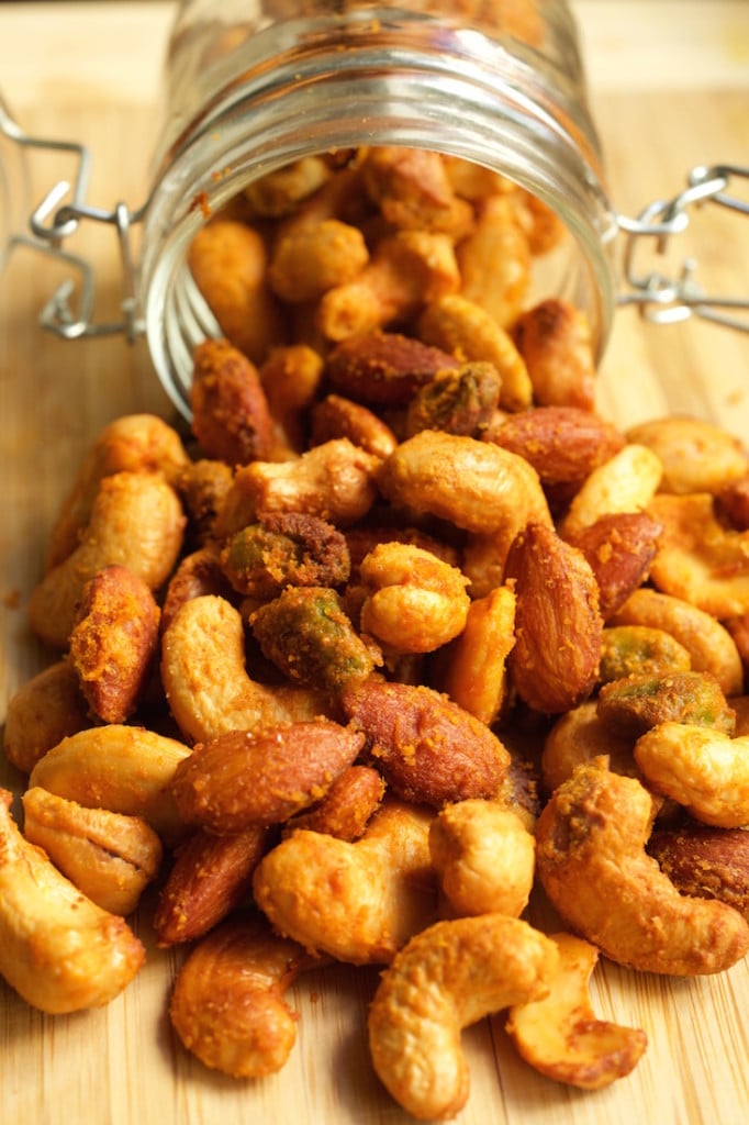 Buffalo Spiced Nuts Recipe - Game Day Recipes