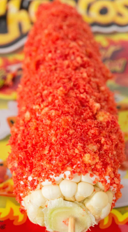 Flamin' Hot Cheetos Corn On The Cob Recipe - Cooking With Janica