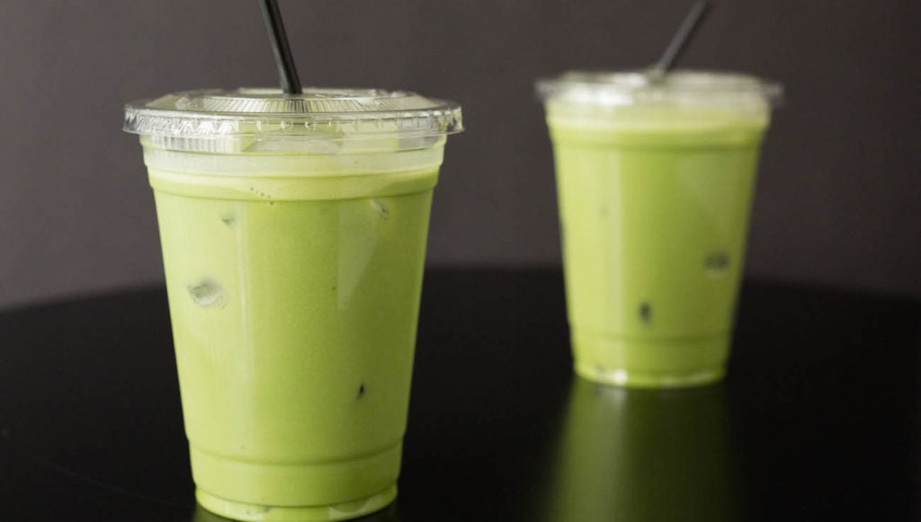 Recette de Latte Matcha Glacé Starbucks Imitateur