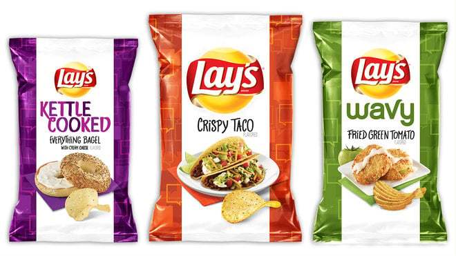 New Lay's Potato Chip Flavors 2017