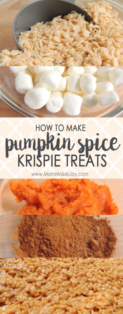 Pumpkin Spice Rice Krispies - 100+ Fall Recipes