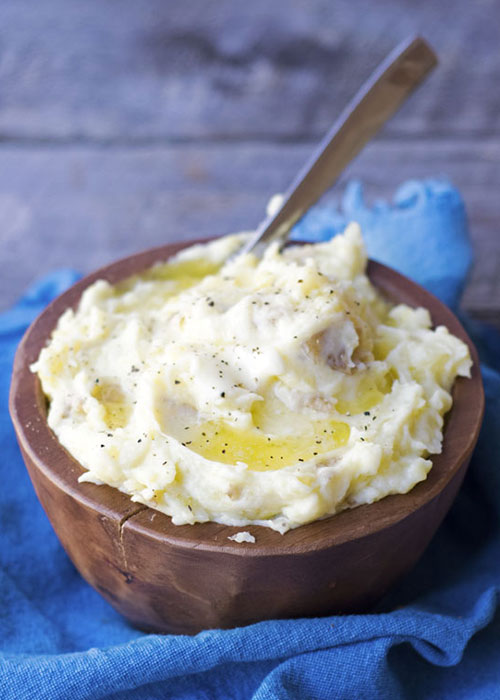 Creamy Mashed Potatoes - 100+ Fall Recipes