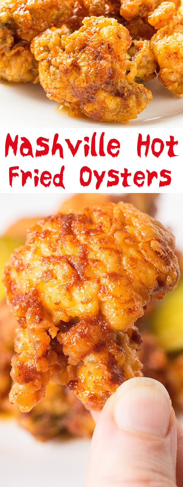 Nashville Hot Fried Oysters Recipe - Cooking With Janica