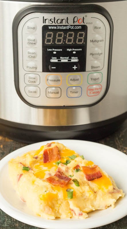 Twice baked potato casserole instant pot hot sale