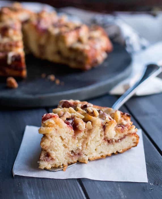 Cranberry Orange Sweet Roll - Best Christmas Breakfast Recipes