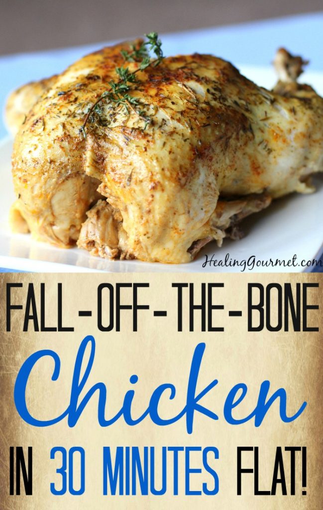 Pressure Cooker Chicken - Chicken Dinner Recipes You Can Make in Under 30 Minutes