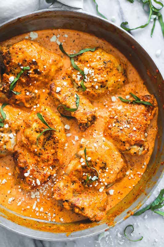 One Pan Mediterranean Chicken Recipe