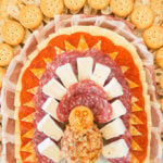 Thanksgiving Turkey Meat & Cheese Platter