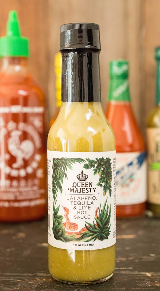 Queen Majesty Jalapeno Tequila Lime Hot Sauce - Best Hot Sauces