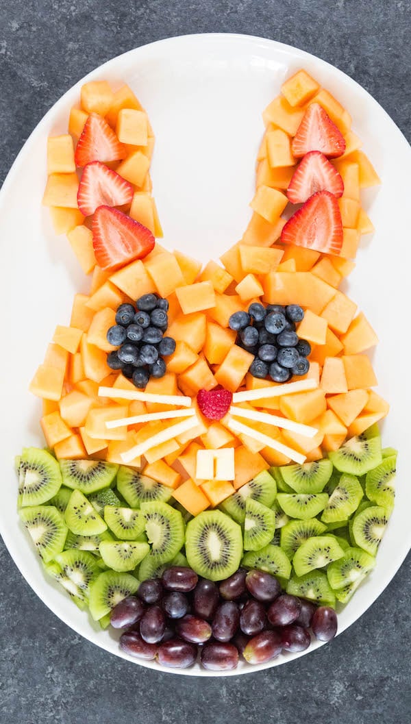 Easter Bunny Fruit Tray Cooking With Janica