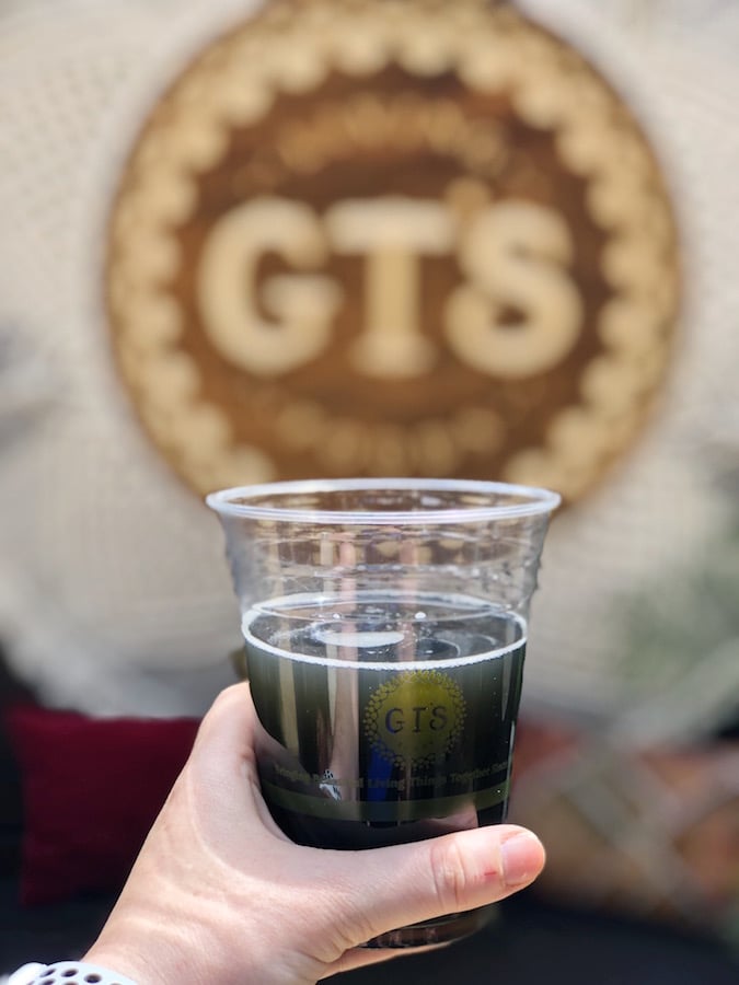 GT's Black Magic Kombucha at Coachella