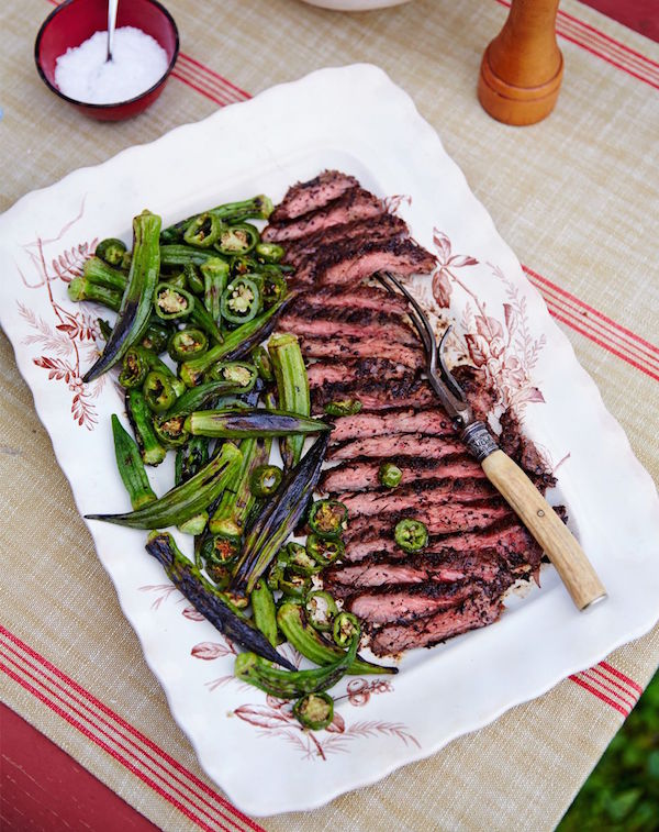 Summer Recipe for the Grill - Coffee Brown Sugar Skirt Steak