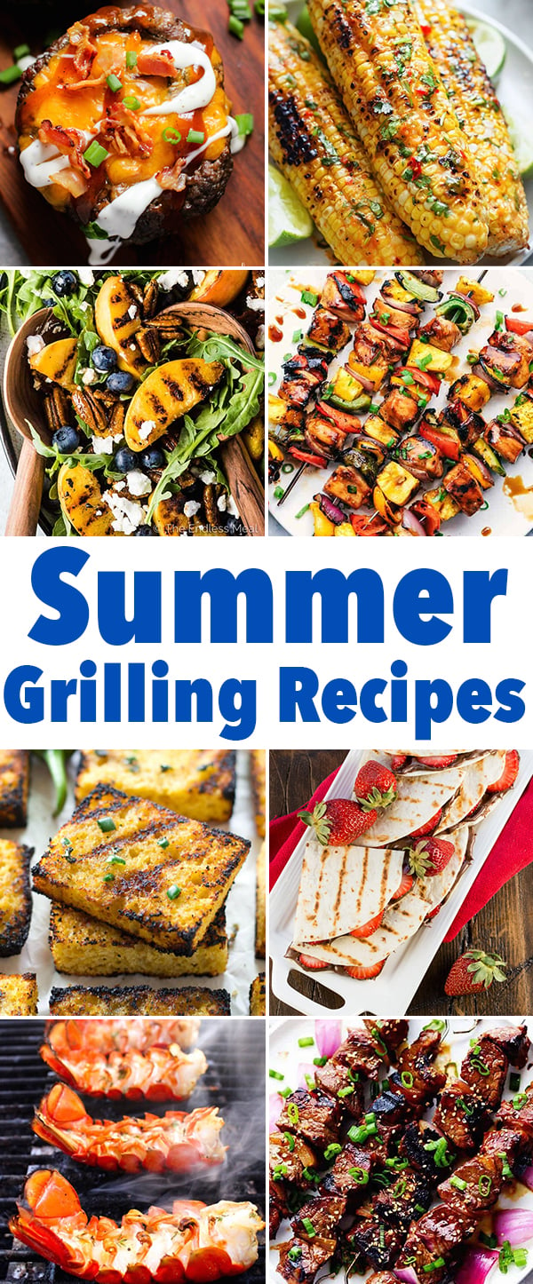 Summer Recipes for the Grill - Cooking With Janica