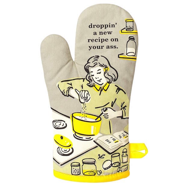Droppin' A New Recipe On Your Ass Oven Mitt - Christmas Gifts For Bakers