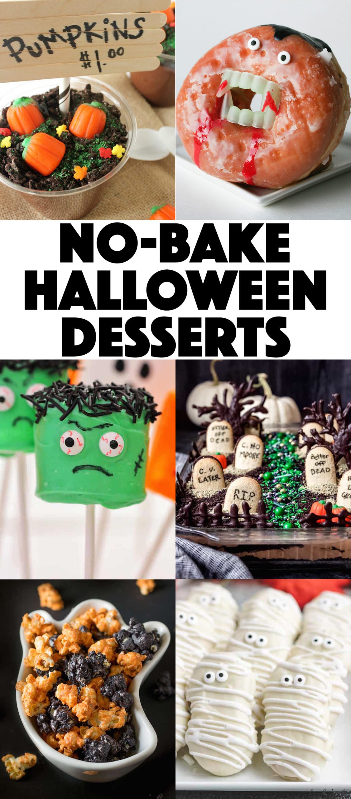 No-Bake Halloween Recipes