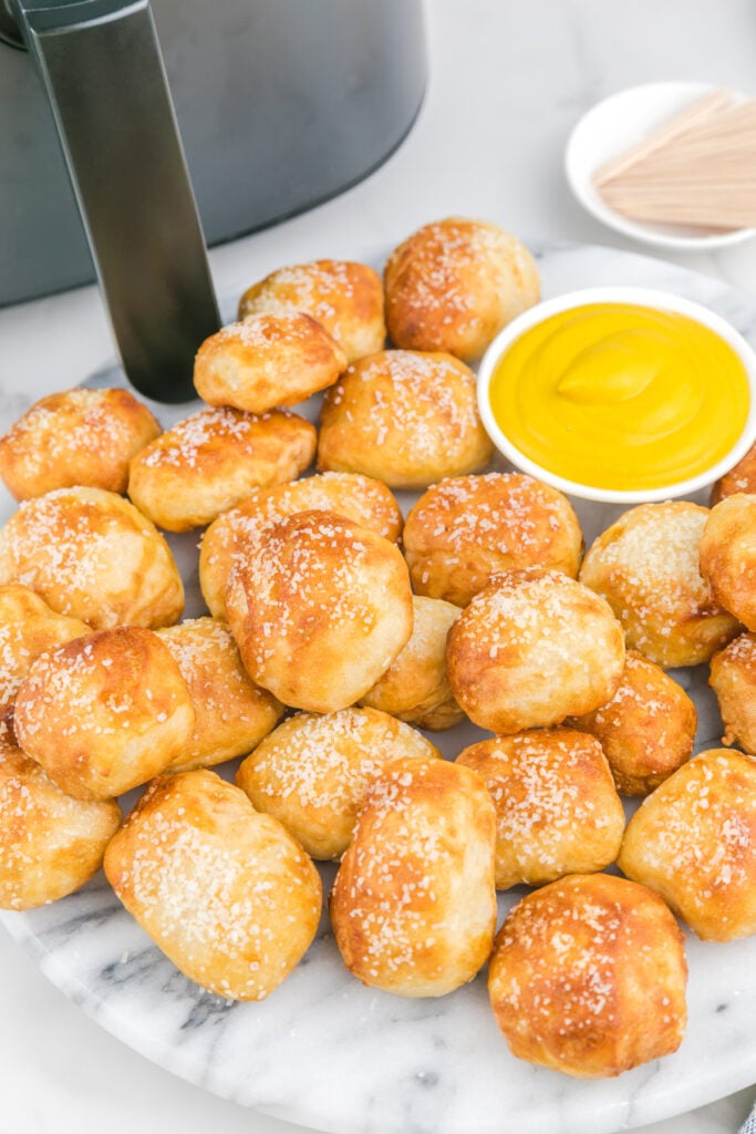 Air Fryer Pretzel Bites