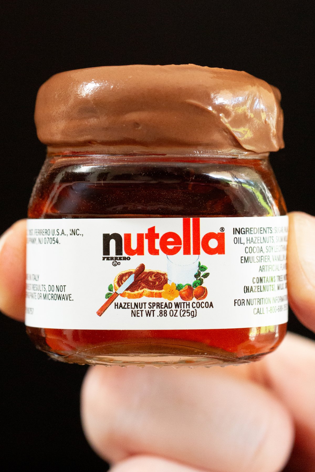 Smallest Nutella Jar