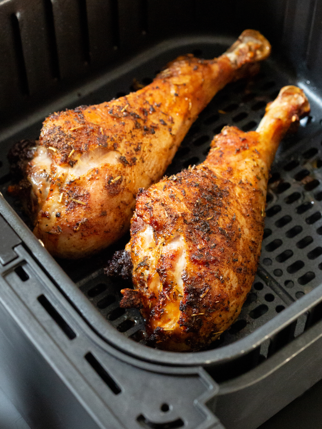 Air Fryer Turkey Legs Story Poster Image